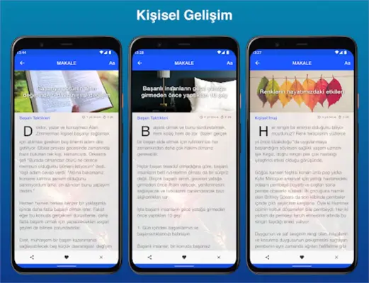 Kişisel Gelişim ve Motivasyon android App screenshot 1